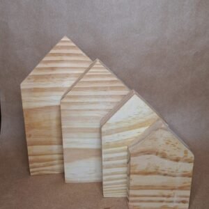 Juego de Casitas de 4 piezas