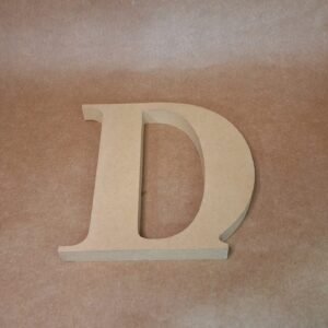 Letra D Ancha